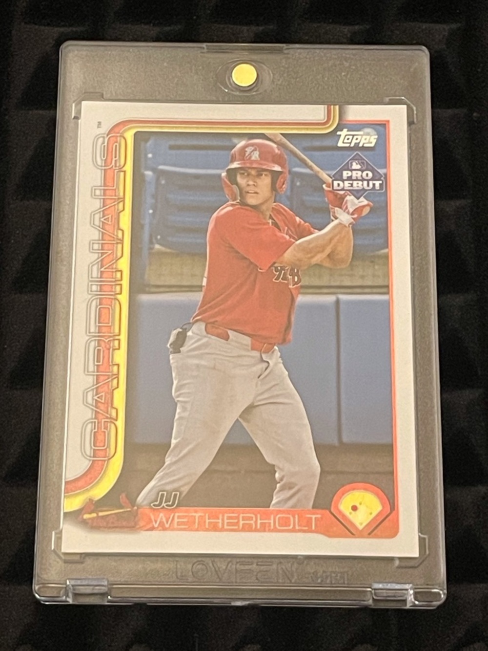 JJ Wetherholt 2025 Topps Pro Debut RC Card-Cardinals